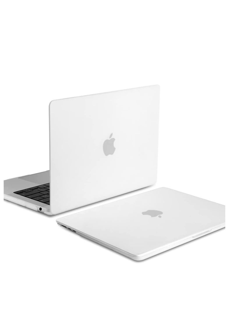 Plastic Hard Shell Case Compatible with MacBook Pro 16 inch Case 2025 2024 2023 2022 2021 M4 M3 M2 M1 A3403 A3186 A2991 A2780 A2485 Pro Max, Frosted Clear  - Image 1