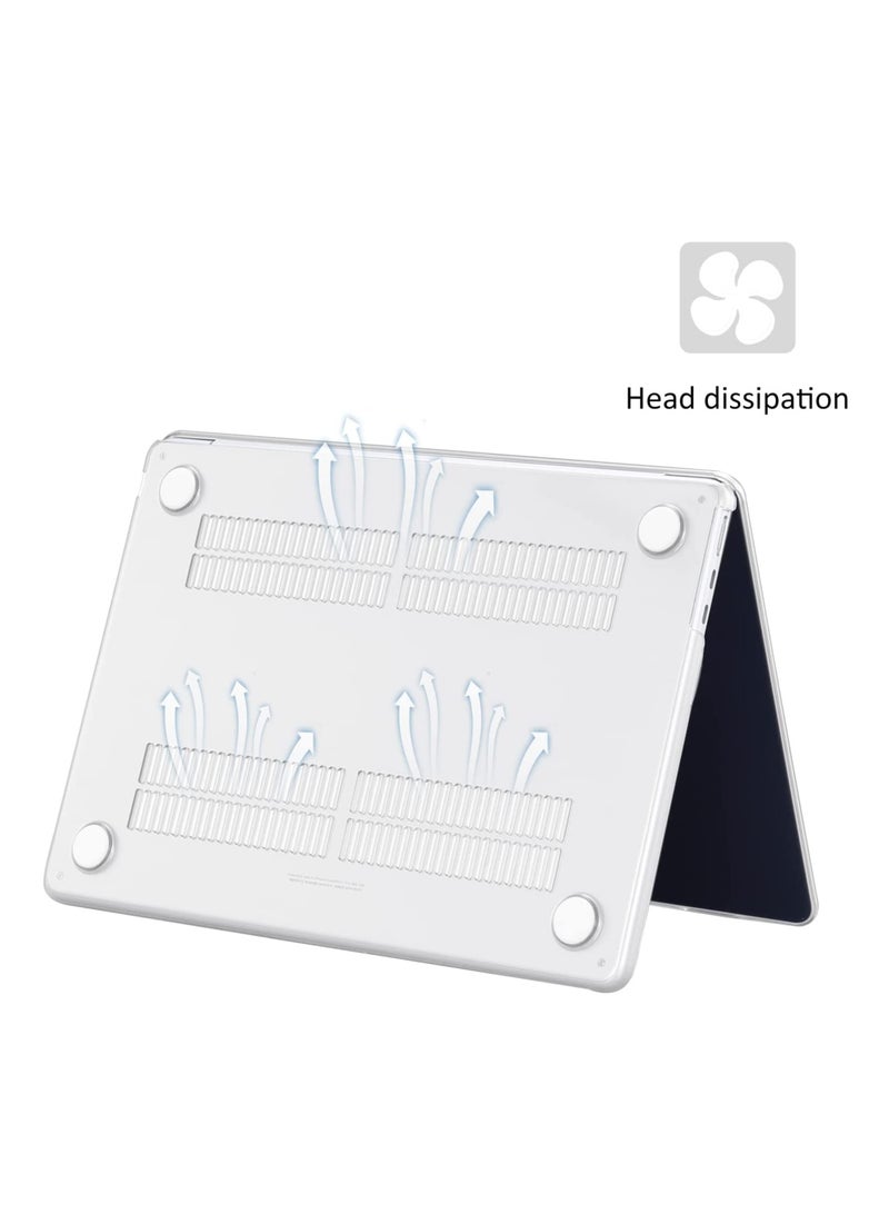 Plastic Hard Shell Case Compatible with MacBook Pro 16 inch Case 2025 2024 2023 2022 2021 M4 M3 M2 M1 A3403 A3186 A2991 A2780 A2485 Pro Max, Frosted Clear  - Image 5