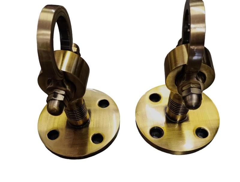 Kkriya Home Decor HIGrade Quality Life TIME WARRENTY Ceiling KADA Swing Patio Antique Finish Brass 16MM Rod with Weight Capacity of 2000KG Pack of 2PCS Strong and Sturdy  - Image 3