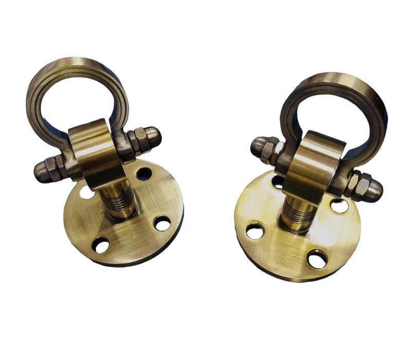 Kkriya Home Decor HIGrade Quality Life TIME WARRENTY Ceiling KADA Swing Patio Antique Finish Brass 16MM Rod with Weight Capacity of 2000KG Pack of 2PCS Strong and Sturdy  - Image 4