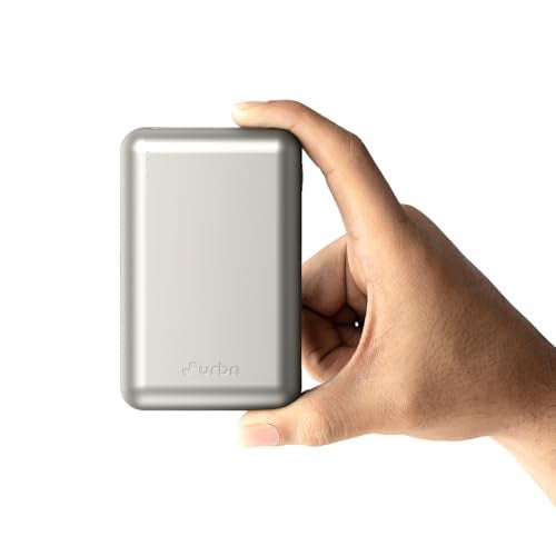 URBN 20000mAh Nano Plus 35W Turbo Fast Charging Power Bank | Compact Pocket-Size | Dual Type-C PD Output | Two-Way Fast Charge | Metallic Finish | 12-Layer Circuit Protection | 1 Year Warranty - Image 1