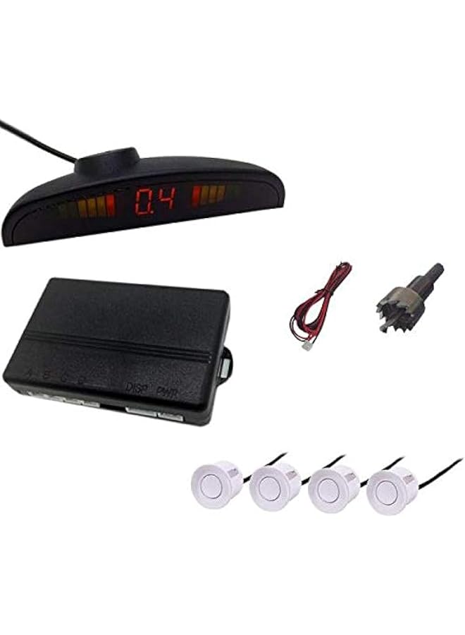 توبيز مستشعر ركن السيارة مضاد للتجمد والمطر لجميع السيارات مع مساعدة الرجوع للخلف وشاشة رادار احتياطية