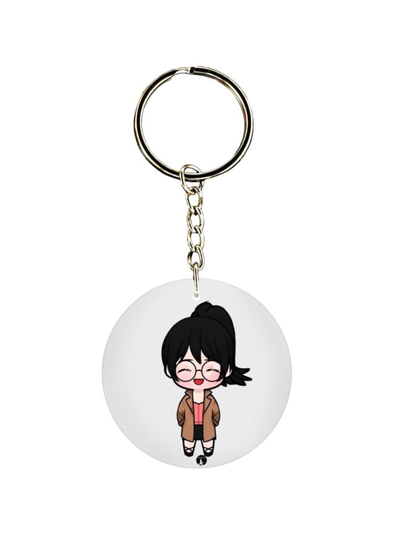 RKN Double Sided Printed Keychain