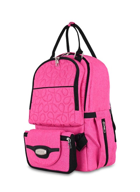 Diaper bag premuim go Fuchsia
