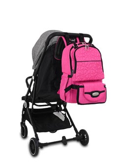 Petit bebe Diaper bag premuim go Fuchsia  - Image 3