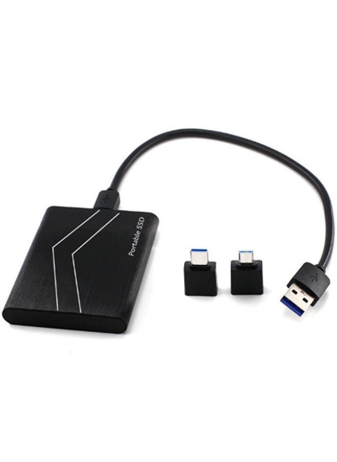 محرك أقراص الحالة الصلبة المحمول Ssd المحمول، محرك الأقراص الصلبة الخارجي Usb3.1 النوع C، محرك الأقراص الصلبة الموسع الصغير سعة 1 تيرابايت. مناسب لسطح المكتب، والكمبيوتر المحمول، وMac، وPs4، وما إلى ذ
