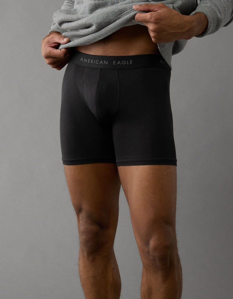 American Eagle AEO Men's 6" Classic Boxer Brief - Image 1