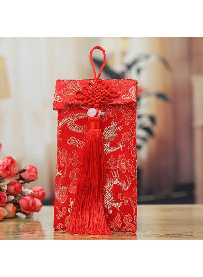 Green Reed Qingwei, Woven Red Envelope, 10,000 Yuan Version, 2-pack, Wedding Gift Money, Housewarming Gift, Business Opening Bonus, First Birthday Gift - Image 3