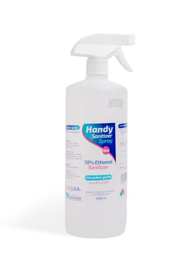 Hand spray , 70% Isopropyl Alcohol spray 1000ml