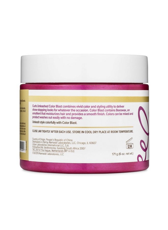 Curls Unleashed Color Blast Temporary Hair Makeup Wax Dragon Fruit  - Image 5