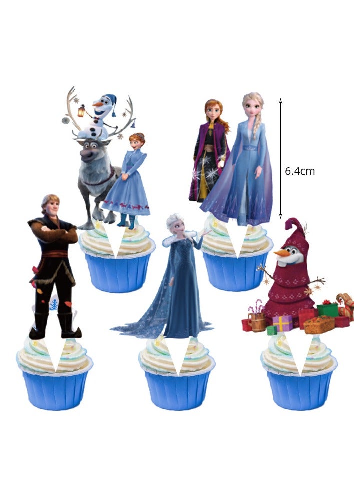 general Birthday party decorations, including birthday banners, table centerpieces, cake decorations, cartoon themed latex balloons for kids fans birthday party supplies - Image 2