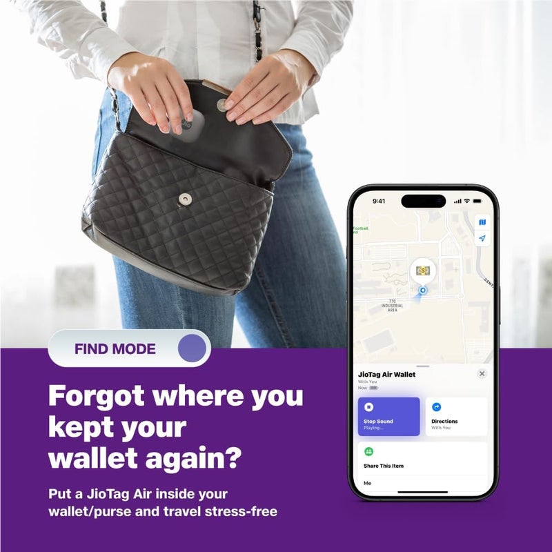 JIO تتبع بلوتوث JioTag Air المجدد لنظام iOS - Image 2