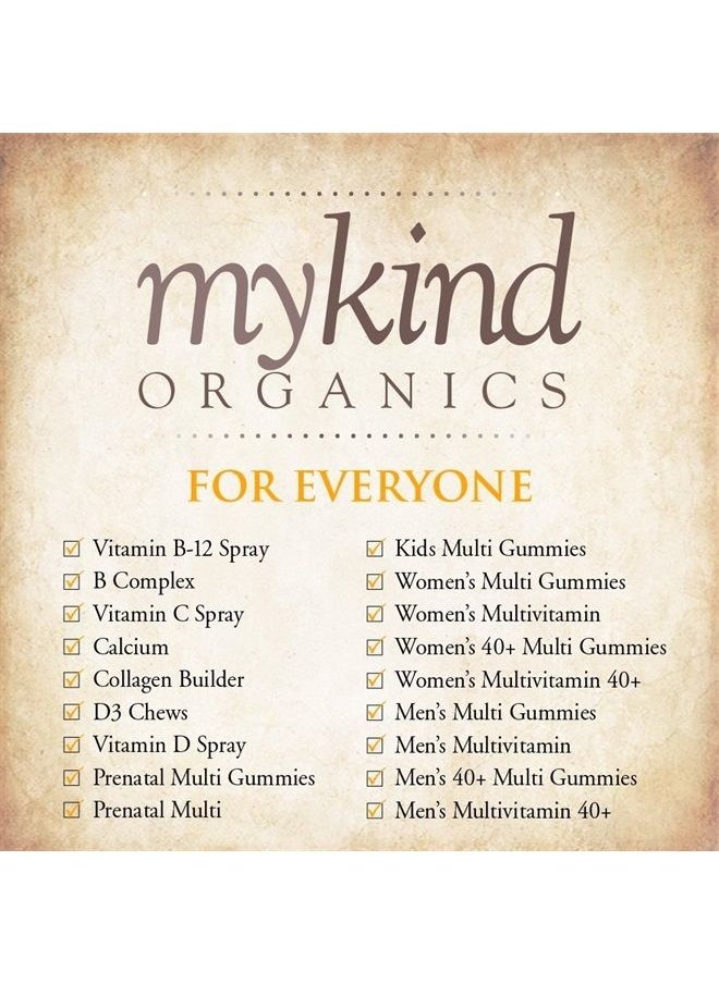 Garden of Life - Organic Vitamin D - mykind Organics Vegan D3 Chewable - Raspberry Lemon, 2,000 IU (50mcg) Whole Food Vitamin D3 from Lichen Plus Food & Mushroom Blend, Gluten Free, 30 Chewable Tablets - Image 1
