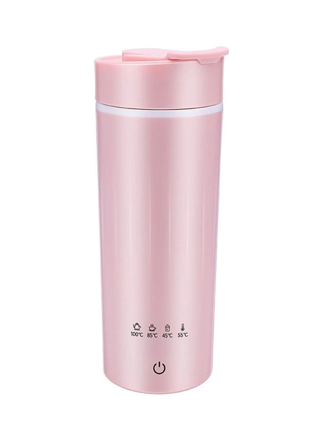 general Portable electric teapot, electric heating water cup insulated integrated kettle, portable travel kettle, pink - Image 1