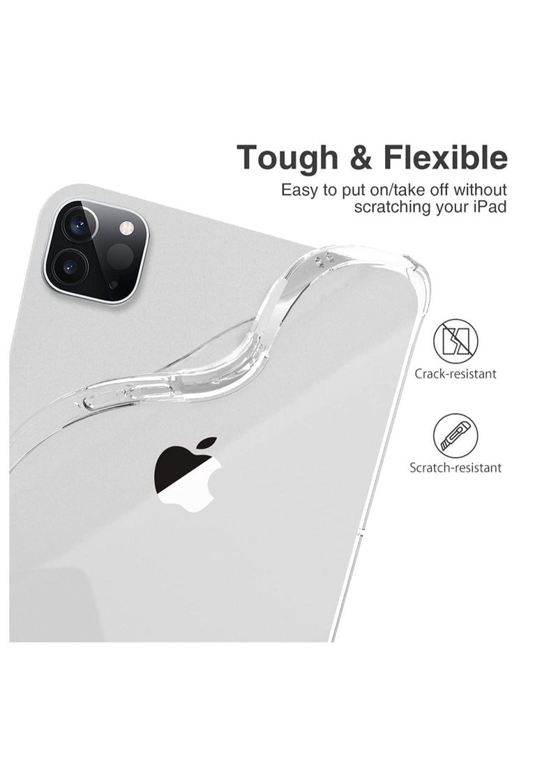 DUSALA Apple iPad Pro 12.9 (2020) Case Cover Clear View Shockproof Drop Protection Slim TPU Gel Bumper Scratch Resistant Cover for Apple iPad Pro 12.9-inch display 2020 - Image 3