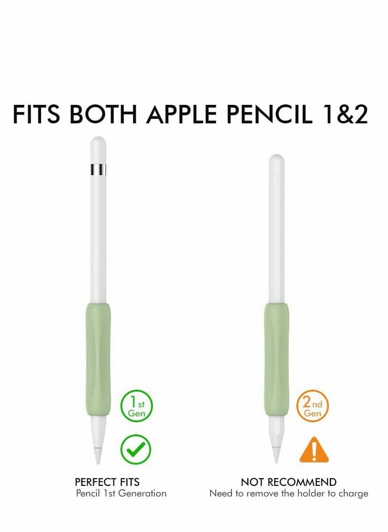 SYOSI - 3 Pack for Apple Pencil Grip  Ergonomic Silicone Sleeve Accessories Holder Compatible with 1st and 2nd Generation - Image 1