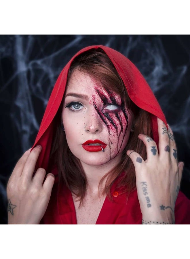 Kreyfer 1 oz Halloween Coagulated Blood, 30g Fake Blood Gel for SFX Wound, Cuts, Clown, Vampire Film Cosplay Makeup - Image 3