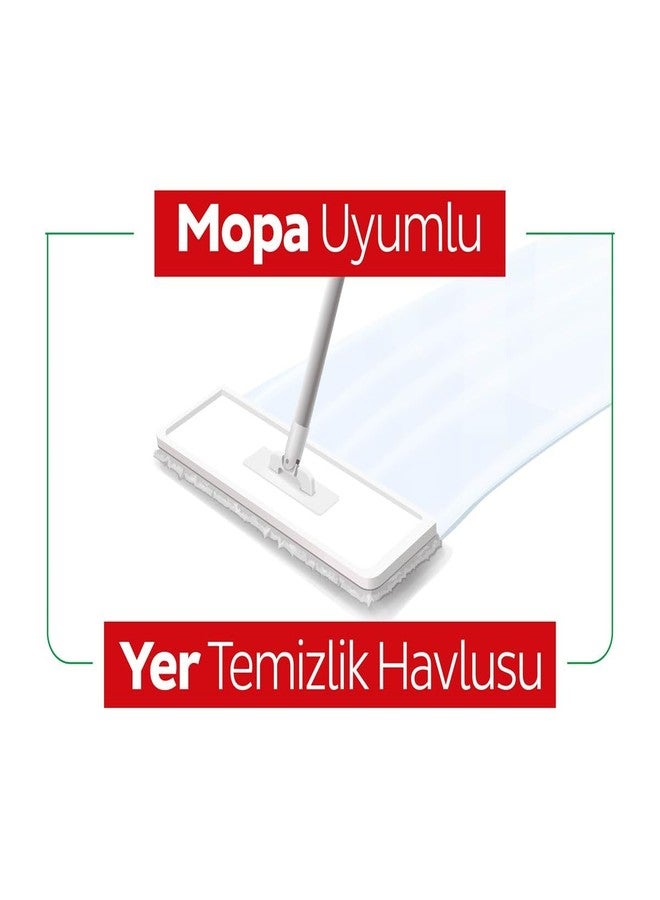 Sleepy Easy Clean White Soap Additive Mopa Compatible Floor Cleaning Towel, 50 Sheets - Image 5