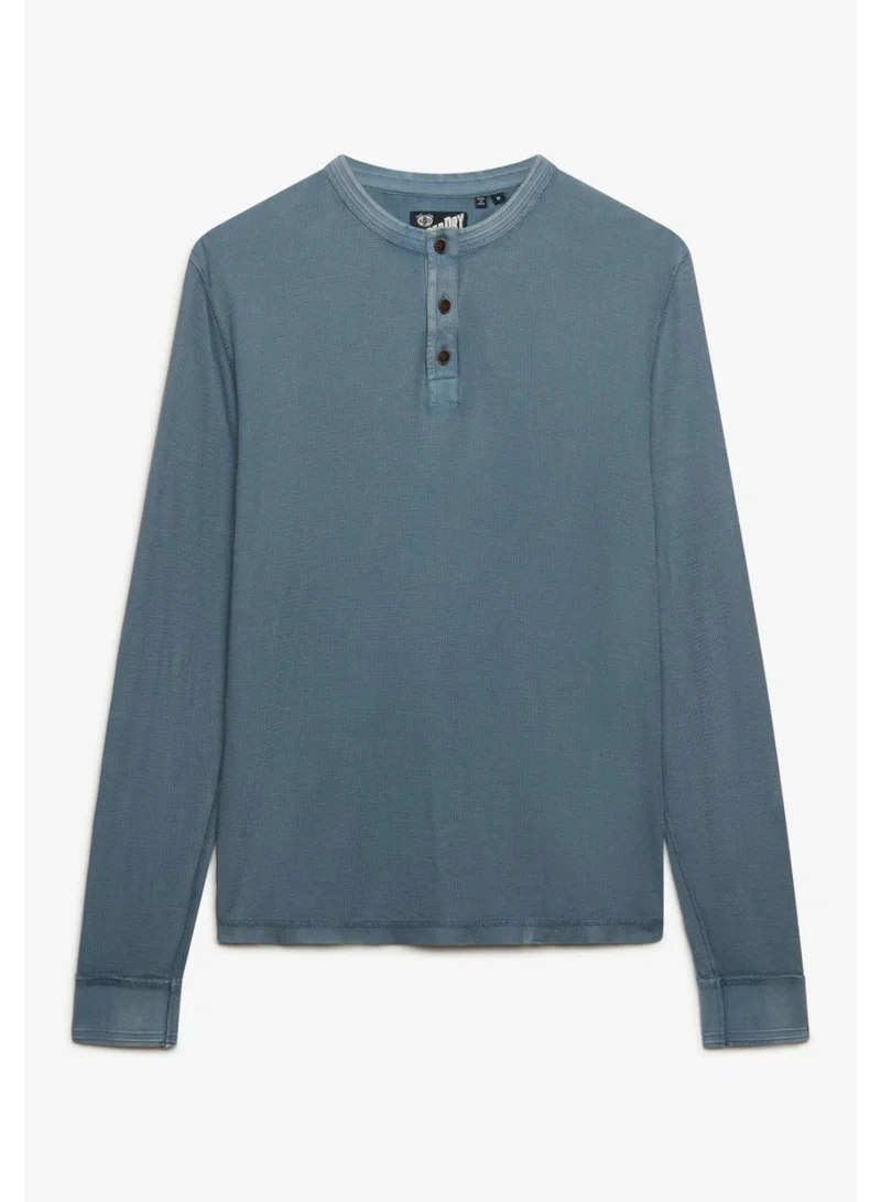 Superdry Lightweight Textured Grandad Top