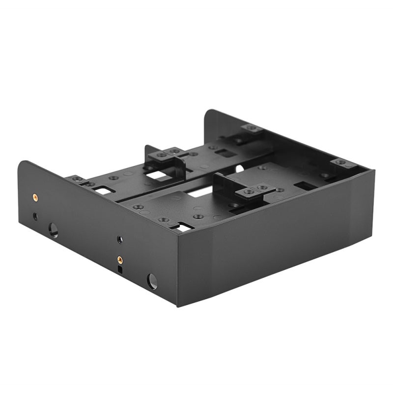 5.25 Bay Adapter 2.5/3.5 Inch Drive Size - Multifunctional PC Bay Expansion SSD Mounting Bracket for Desktop Computer Internal Drive Bay Installation - Image 5