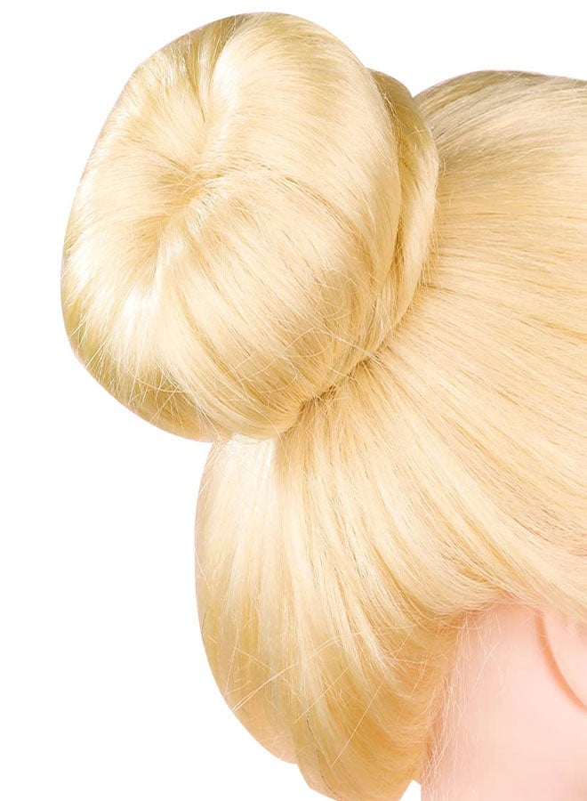 وهاواي Hair Donut Bun Maker Set, Hair Bun Maker Set with 7pcs Beige Donut Bun Makers (1 extra-large, 2 large, 2 medium and 2 small), 5 pieces Hair Elastic Bands, 12 pieces Hair Pins - Image 5