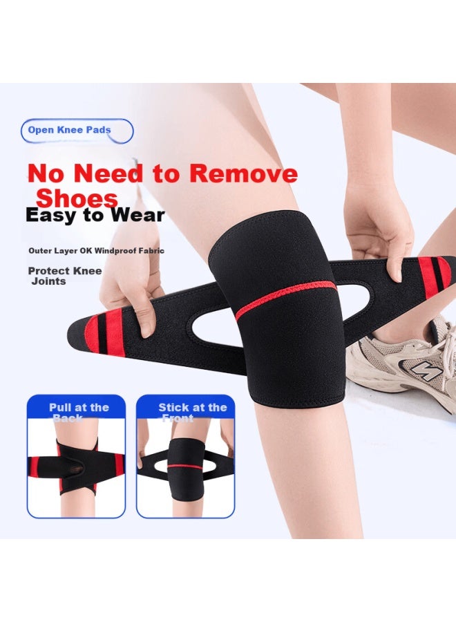 Propard Knee Brace Warm Arthritis Meniscus Injury Knee Support For Men And Women Elderly Professional Knee Protector L - Image 2