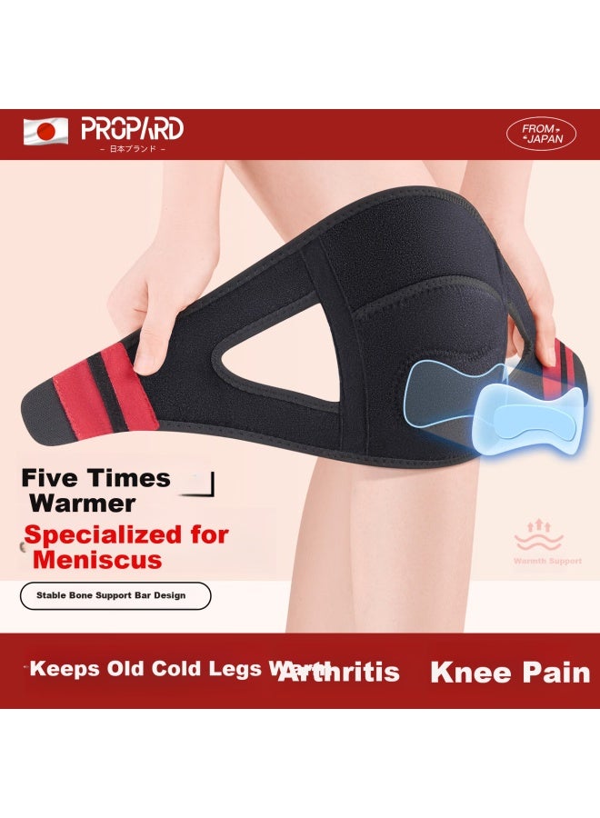 Propard Knee Brace Warm Arthritis Meniscus Injury Knee Support For Men And Women Elderly Professional Knee Protector L - Image 3