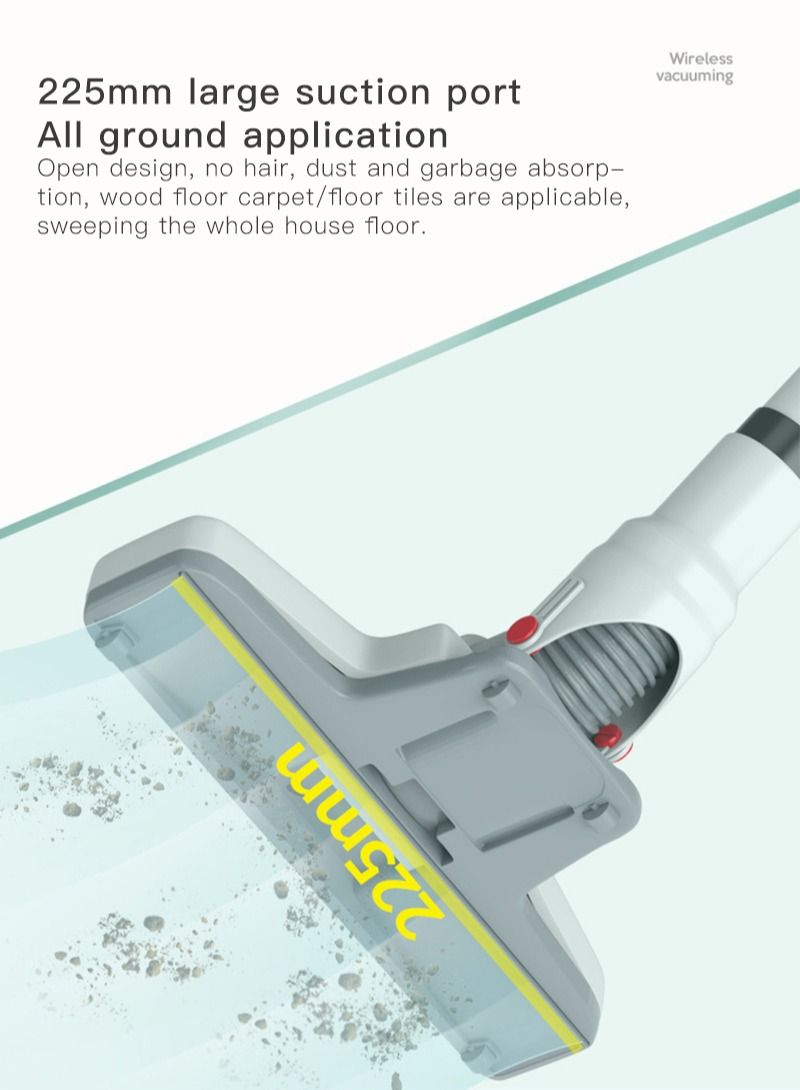 Sharpdo منظف لاسلكي منزلي صغير كبير قوة الشفط - Image 5