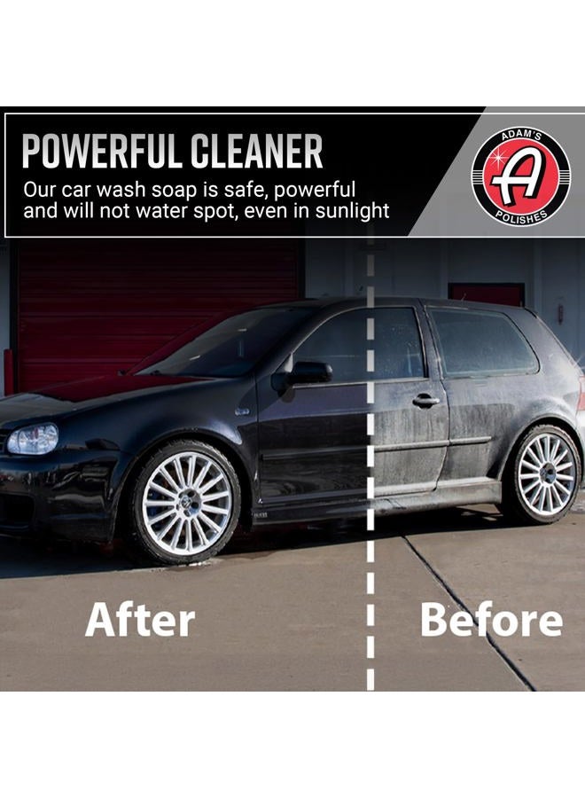 Adam's Polishes Adam's Car Wash Shampoo (16 fl. oz) - pH Best Car Wash Soap For Snow Foam Cannon or Gun, Car Soap Wash For Pressure Washer & 5 Gallon Bucket | Powerful Safe Spot Free Cleaning Liquid Auto Detergent - Image 3