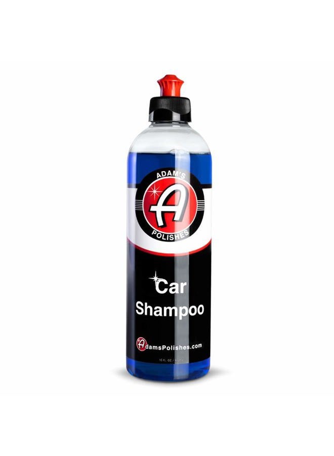 Adam's Polishes Adam's Car Wash Shampoo (16 fl. oz) - pH Best Car Wash Soap For Snow Foam Cannon or Gun, Car Soap Wash For Pressure Washer & 5 Gallon Bucket | Powerful Safe Spot Free Cleaning Liquid Auto Detergent - Image 1