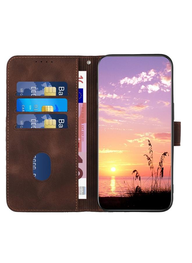 S-TOP Case For Infinix Hot 50 4G Elephant Head Embossed Phone Leather Case with Lanyard - Image 3