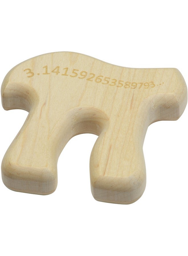 Maple Landmark Pi Shaped Maple Teether - Made in USA