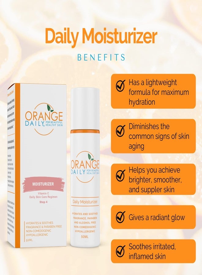 Orangedaily مرطب يومي برتقال دايلي، الجلسرين والجلسرين ستيرات، يجذب الرطوبة إلى البشرة - Image 2