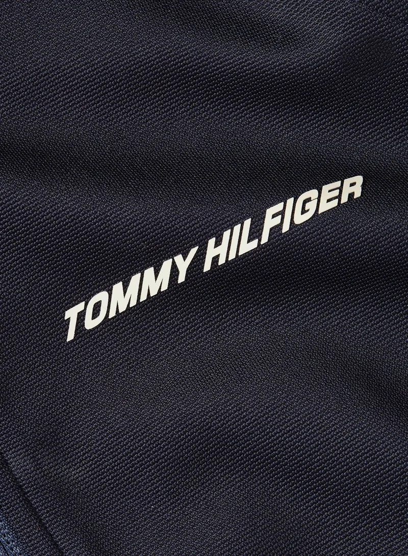 Tommy Hilfiger Sport Global Stripe Tape 1/2 Zip Hoodie