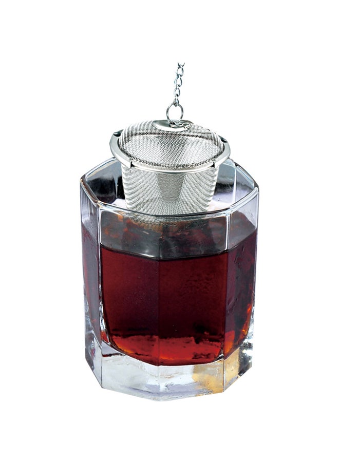 AL SANIDI Teapot strainer Stainless steel tea Filter Silver medium  - Image 2