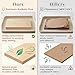 BABESIDE 3 Pcs Baby Doll Crib with Bedding Set for 1216 Inch Babydolls Wooden Dolls Furniture Doll Bed with Pillow and Blanket for Realistic Baby Doll Accessories Doll Not Included - Image 4