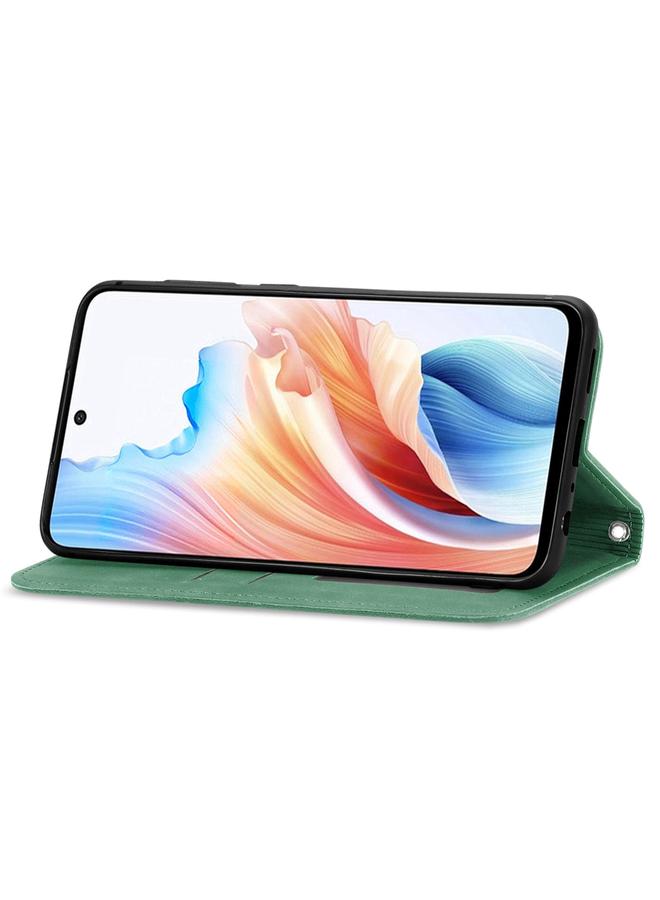 S-TOP Case For OPPO A79 5G Retro Skin Feel Magnetic Flip Leather Phone Case - Image 4