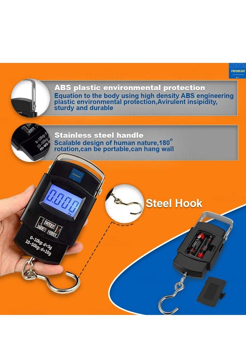 Generic - Electronic Portable Hook Luggage Weighing Scale - Image 1