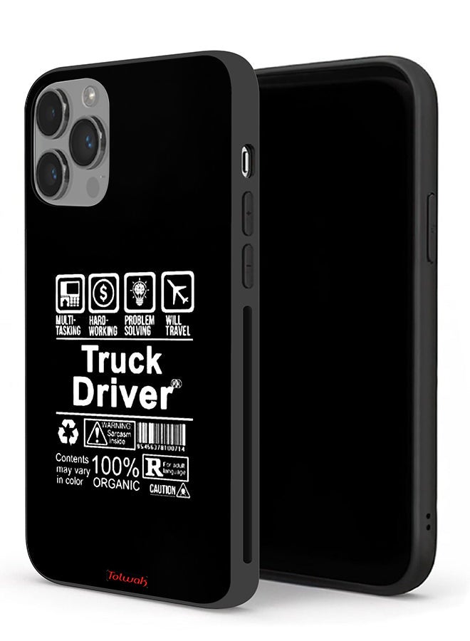 Tolwak Apple iPhone 14 Pro Protective Case Truck Driver Sticker - Image 1