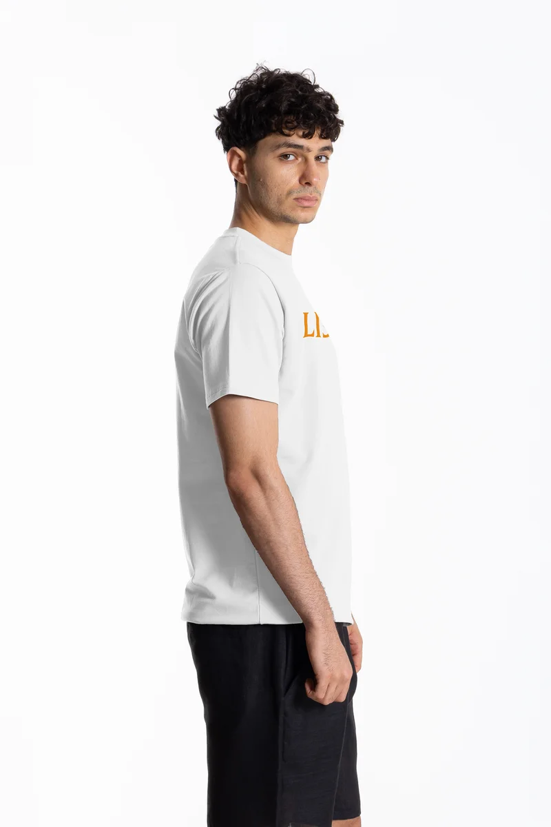 SHAPES COTTON BLEND SLIM PRINTED T-SHIRT