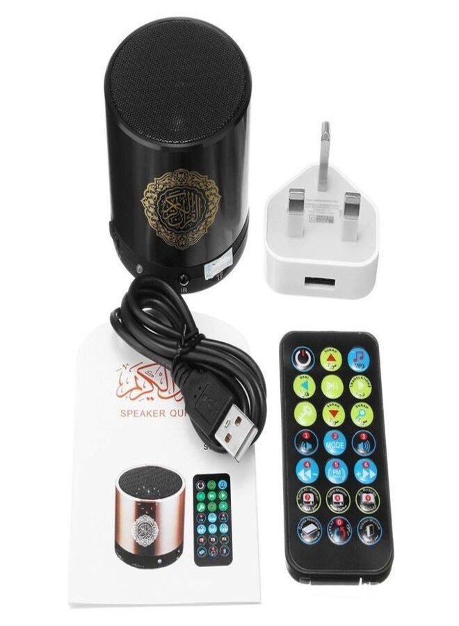 SQ-200 Quran Portable Speaker With Remote Black - Image 2