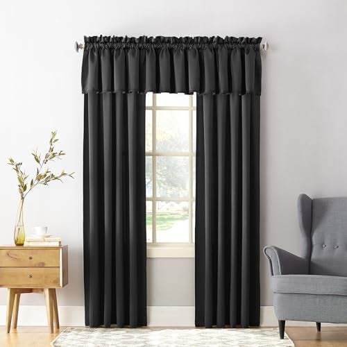 Sun Zero Barrow Energy Efficient Rod Pocket Curtain Single Panel - Image 4