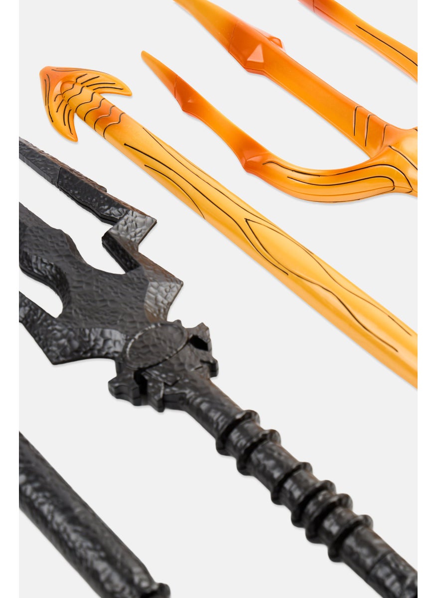 DC - Aquaman And Black Manta Tridents Costume, Blue - Image 1