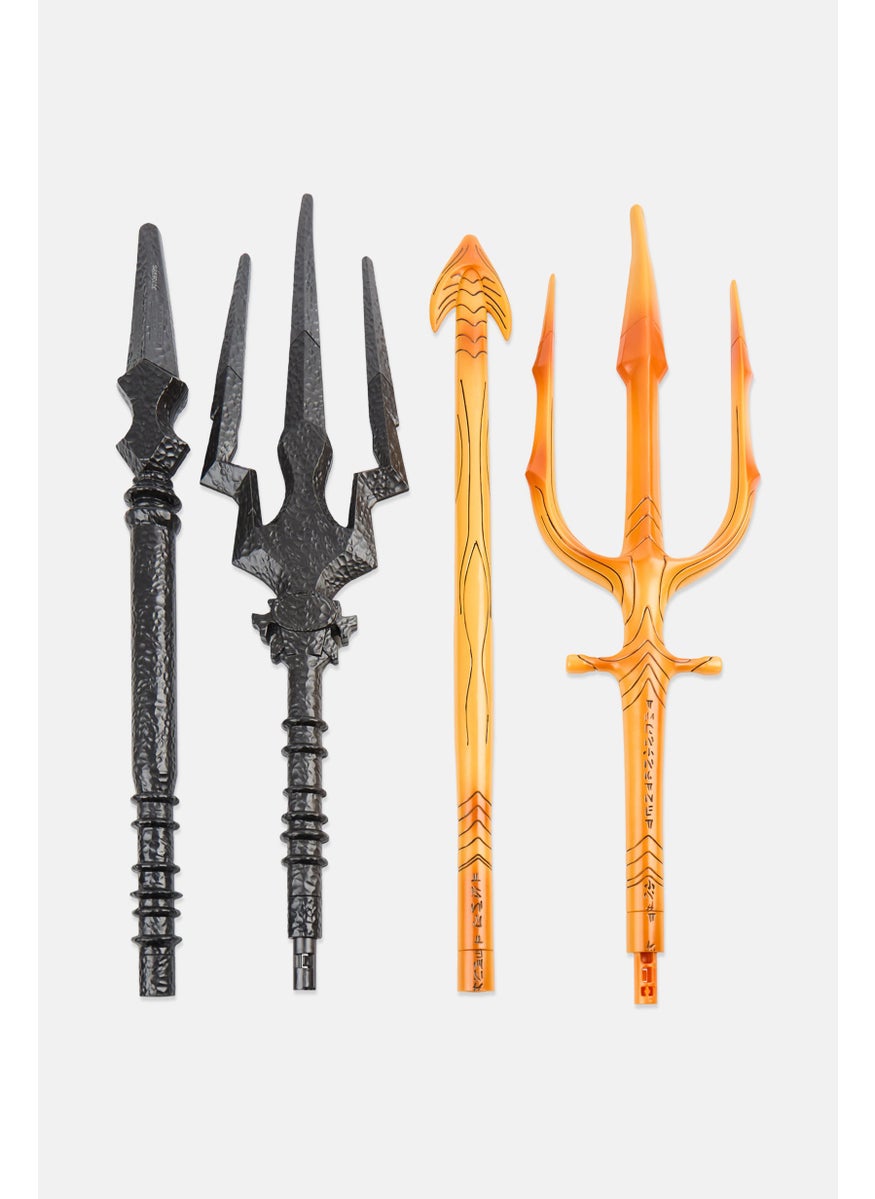 DC - Aquaman And Black Manta Tridents Costume, Blue - Image 1