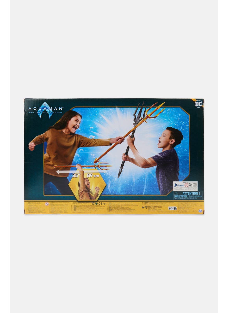 DC - Aquaman And Black Manta Tridents Costume, Blue - Image 1