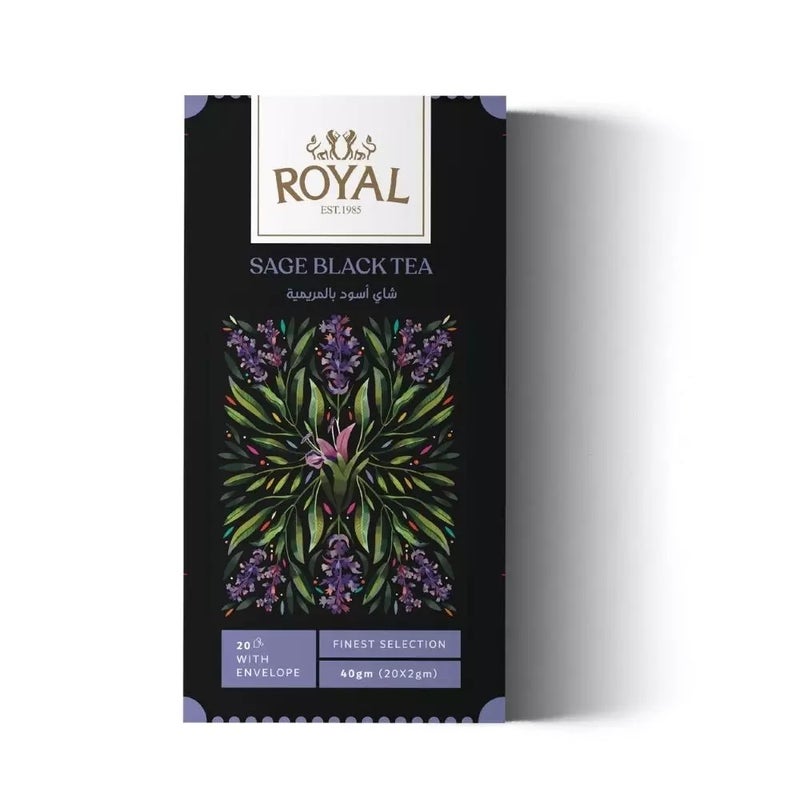 Isis Sage Flavor Regime Tea With Better Taste And Sugar Free- 50 Tea Bags
