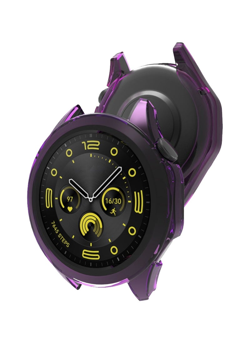 X-level Case Shell Compatible with Huawei Watch GT4 46mm [NO Screen Protector] With Soft Anti Drop TPU Scratched Resistant Protective Case Cover for Men Women Smartwatch Accessories  - Image 4