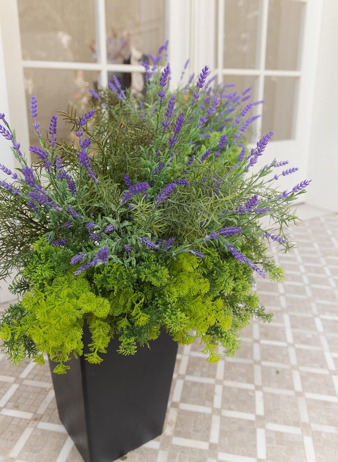 Partyjoy PARTY JOY 17 Bunches Fake Plants Outdoor, Fake Bushes UV Resistant Artificial Flowers Greenery Shrubs Faux Greenery for Outdoor Garden Patio Front Porch Yard Decor - Image 5