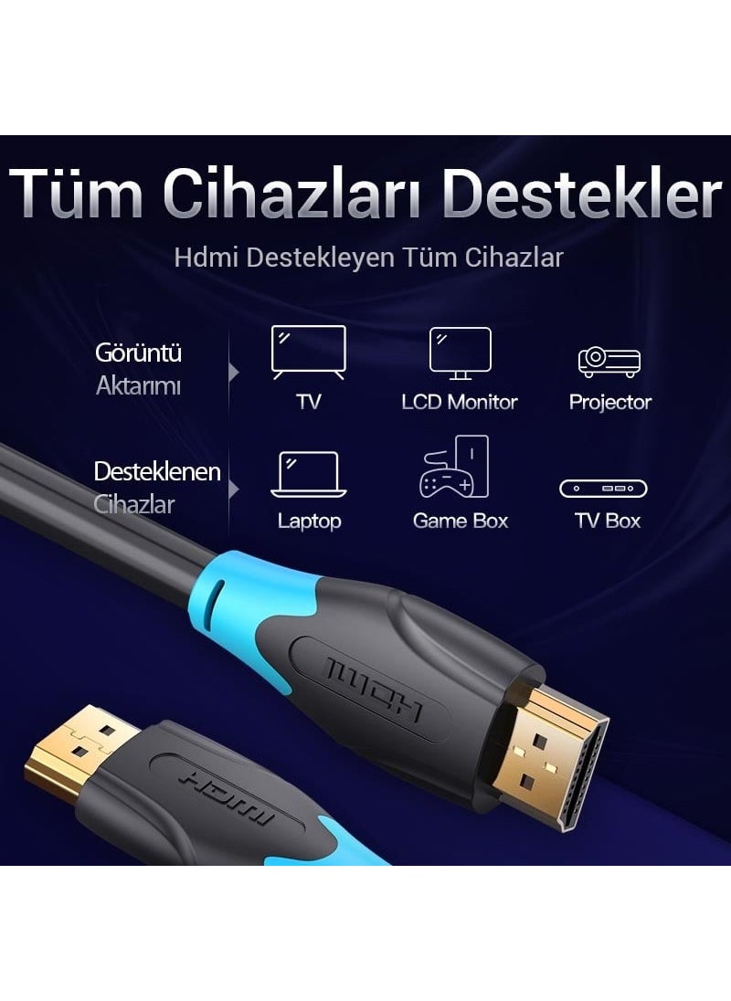 VENTION - 3m HDMI Cable Full HD Image 4K - Image 1