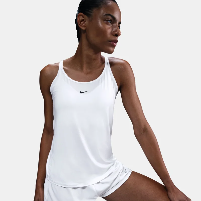 Nike White Women's One Classic Dri-FIT Training Tank Top for Women | Best Price UAE